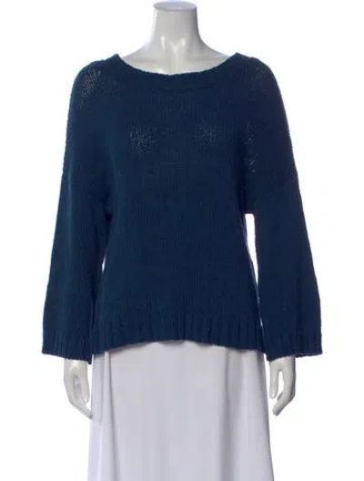 Pre-owned Ugg Bateau Neckline Sweater W/ Tags In Blue