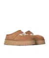 Ugg Bea Cut-out Detailed Slip-on Slippers In Brown