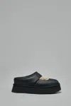 Ugg Bea Platform Leather Mules In Multi