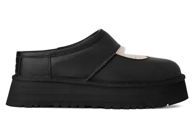 Pre-owned Ugg Bea Mary Jane Leather (women's) Sneakers In Black