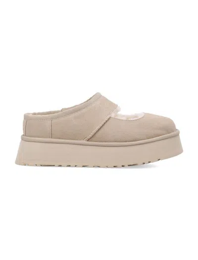 Ugg Bea Mary Jane Platform Sneakers In Mustard Seed