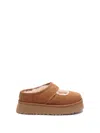Ugg Bea Mary Jane Suede Flatform Chestnut In Brown