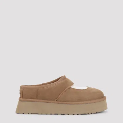 Ugg Bea Mini Mary Jane Slippers In Brown