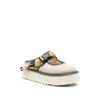 Ugg Mini Gorpcore Mary Jane Shoes With Adjustable Strap In Neutral