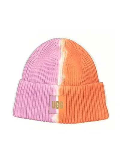 Pre-owned Ugg Beanie Hat In Pink