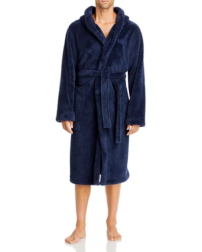 Ugg Beckett Faux Sherpa Bathrobe In Blue