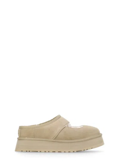 Ugg Beige Bea Mary Jane Slippers In Neutrals