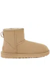 Ugg Classic Mini Ii Mustard Seed Boots In Beige