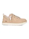 Ugg Low-top Leather And Textile Sneakers With Padded Collar