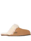 Ugg Scuff Sis Sheepskin-trim Slippers In Brown