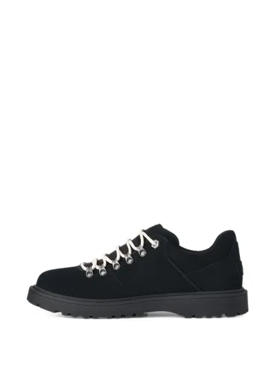 Ugg Birch Hiker Chukka Lace-up Sneakers In Black