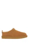 Ugg Biscuit Suede Classic Micro Slippers In Brown