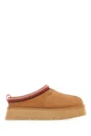Ugg Biscuit Suede Tazz Ii Slippers In Brown