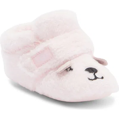 Ugg Kids' ® Bixbee Bootie & Bear Lovey Blanket Set In Pink