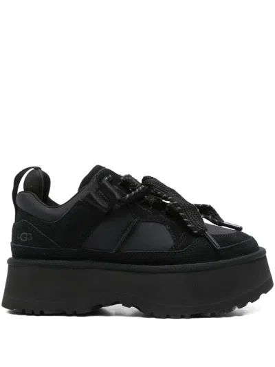 Ugg Black 'astromel' Platform Sneakers