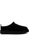 Ugg Micro Slippers With Flat Platform Sole In Black