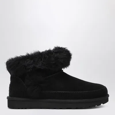 Ugg Black Classic Ultra Mini Chalet Boots