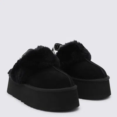 Ugg Sling-back Slipper Shoes In Black