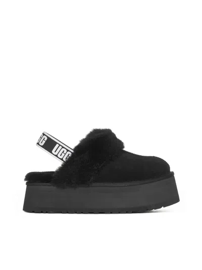 Ugg Black Funkette Slippers