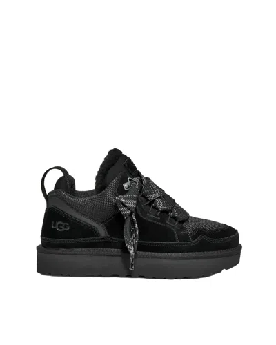 Ugg Black Lace-up Sneakers