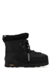 Ugg Black Leather Shasta Ankle Boots