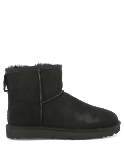 Ugg Black Rubber Ankle Boots