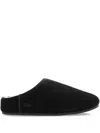 Ugg Black Slip On Slides In Black