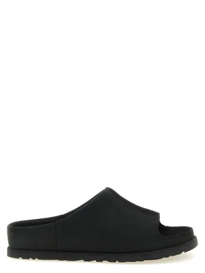 Ugg Black Solid Slides