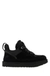 Ugg Lace-up Sneakers Featuring Pull Tab In Black