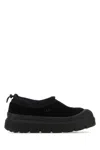Ugg Black Suede And Rubber Tasman Weather Hybrid Slip Ons