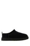 Ugg Micro Slippers With Flat Platform Sole In Black