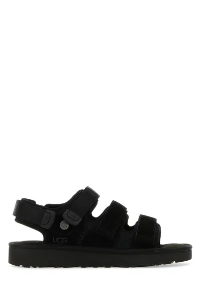 Ugg Black Suede Goldencoast Sandals