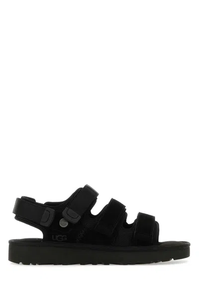 Ugg Black Suede Goldencoast Sandals