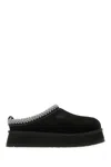 Ugg Tasman Slip-on Shearling Flat Mules In Black