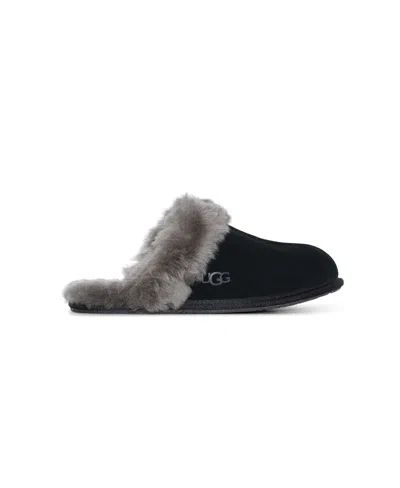 Ugg Scuffette Ii Shearling Slippers In Black