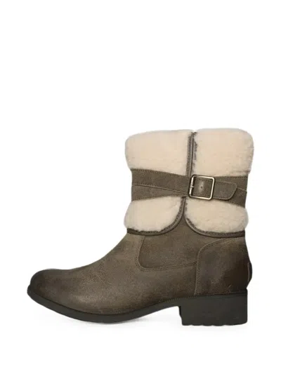 Ugg Blayre Iii Buckle-fastening Ankle Boots In Brown