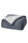 Ugg Bliss Sherpa Throw In Purple