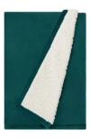 Ugg ® Bliss Fuzzy Throw In Racing Green
