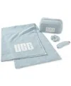 Ugg Bode 4-piece Terry Travel Set In Ocean Mist