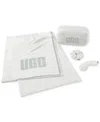 Ugg Bode 4-piece Terry Travel Set In Snow