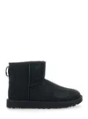 Ugg Classic Ultra Mini Suede Boots For Woman In Black