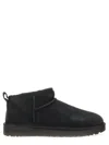 Ugg Classic Ultra Mini Black Boot In Black