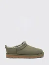 Ugg Burnt Olive Classic Micro Ankle Boots In Green