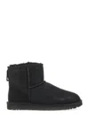 Ugg Classic Mini Ii Shearling Boots In Black