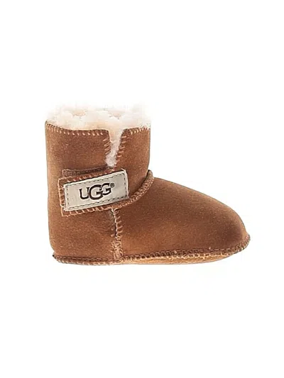 Pre-owned Ugg Kids' Booties In Brown