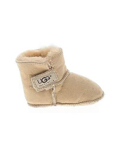Pre-owned Ugg Kids' Booties In Ivory