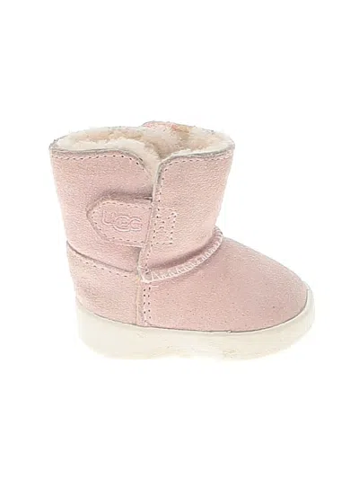 Pre-owned Ugg Kids' Booties In Pink