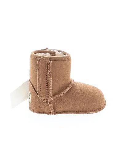 Pre-owned Ugg Kids' Booties In Tan