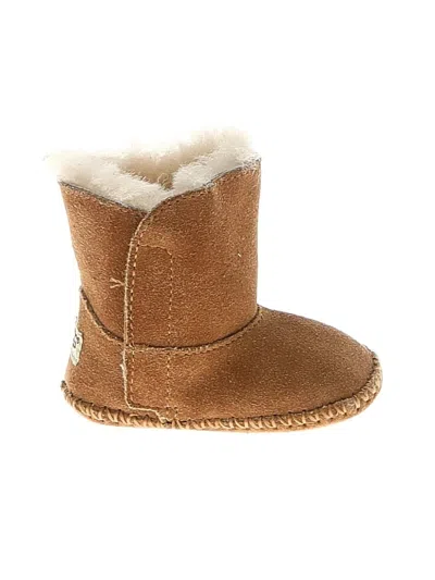 Pre-owned Ugg Kids' Booties In Tan