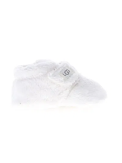 Pre-owned Ugg Kids' Booties In White